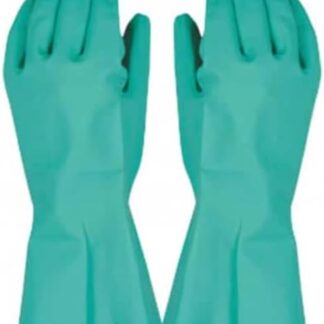 Green diamond grip Nitrile Gloves
