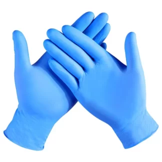 Blue Examination glove